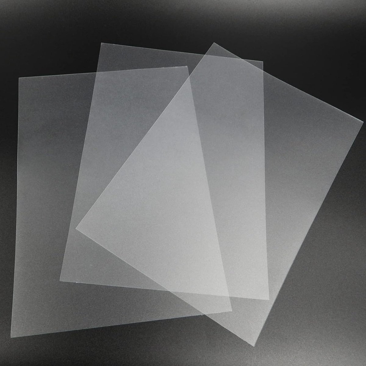 Polypropyleen bindomslag, 0,25 mm, PP kunststof matte bindomslagen, Frost, A4, pak van 50