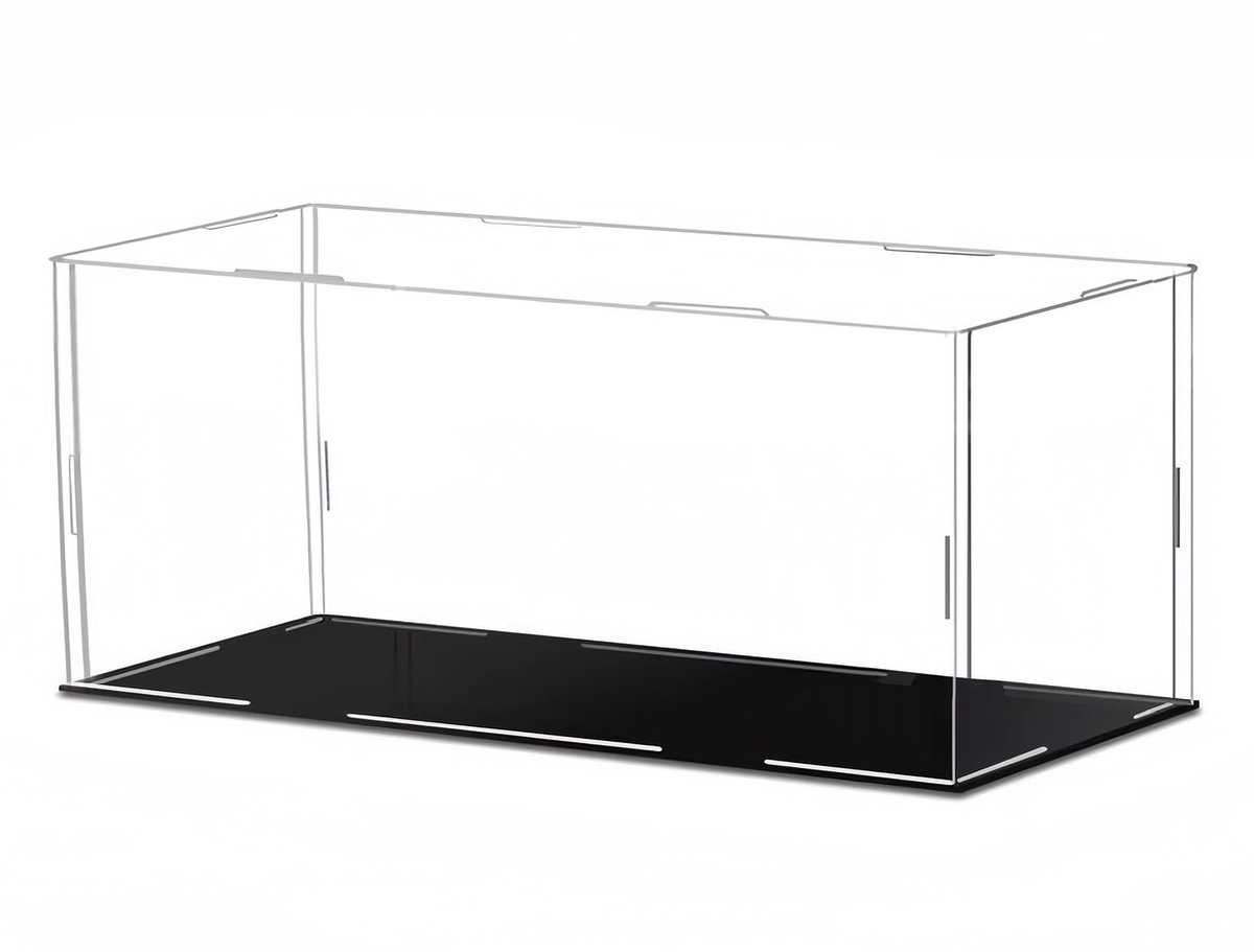 Omgoods - 25 x 10 x 10 cm Acryl Display Case - Vitrine voor Verzamelobjecten en Actiefiguren