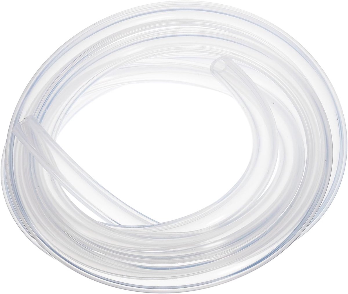 Siliconen slang, 7 mm ID x 13 mm OD 6,56 voet lange flexibele zuivere siliconen slang, slangslang voor thuisbrouwen, aquaponica, luchtslang, irrigatie