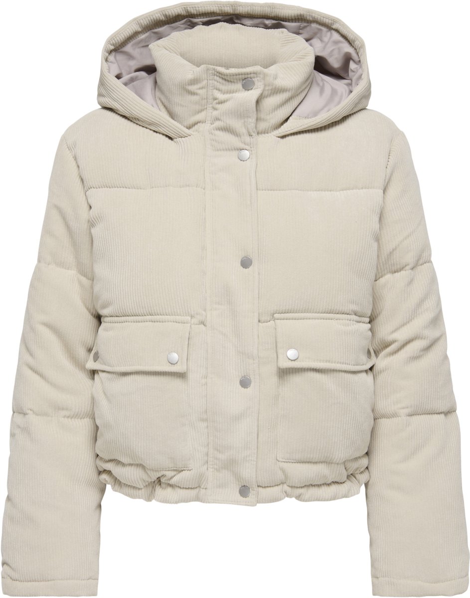 Only Jas Onlzahara Corduroy Puffer Cc Otw 15373816 Moonstruck Dames Maat - L