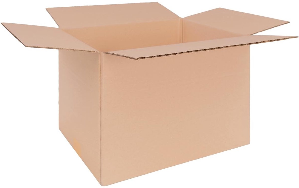 Omgoods - 25 Vouwdozen 400x300x300mm Bruin voor Verzending