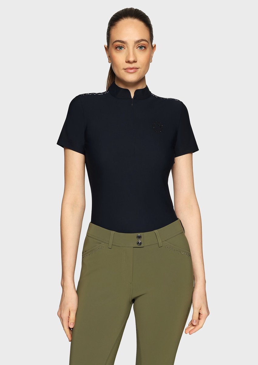 Samshield Bruna Premium Trainingshirt Dames L Navy