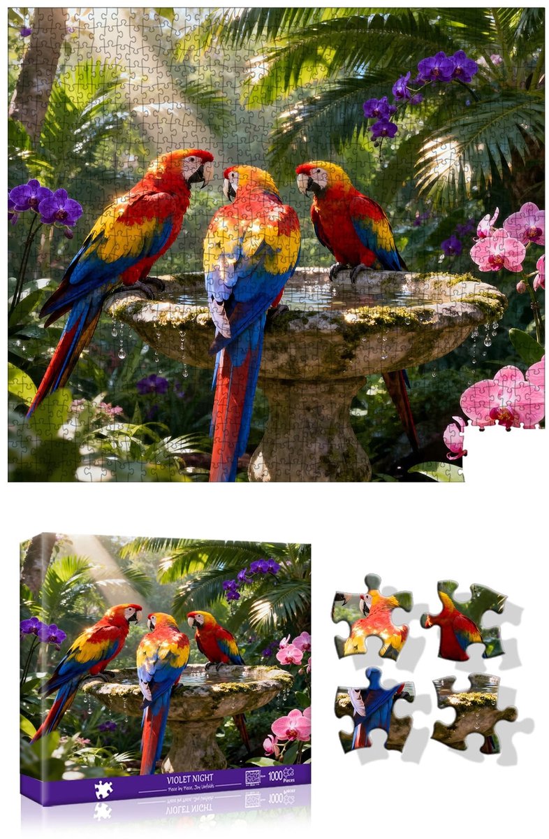 Omgoods - Puzzel 1000 Stukjes - Tropic Perch