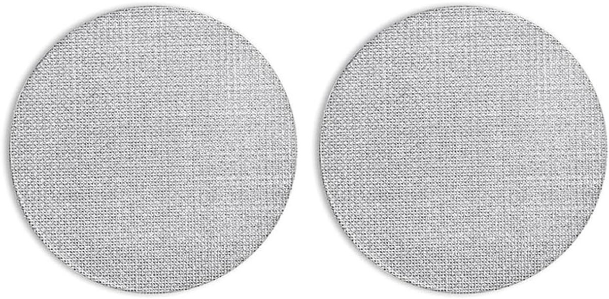 Espresso zeefschijf 53,5 mm van 316 roestvrij staal, 150 micron, 2 stuks voor 54 mm filterhouder, perfecte extractie en koffieaccessoires voor barista's