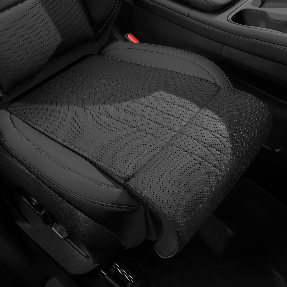 Omgoods - Auto Zitkussen en Verlenging - Ademend en Antislip Zwart