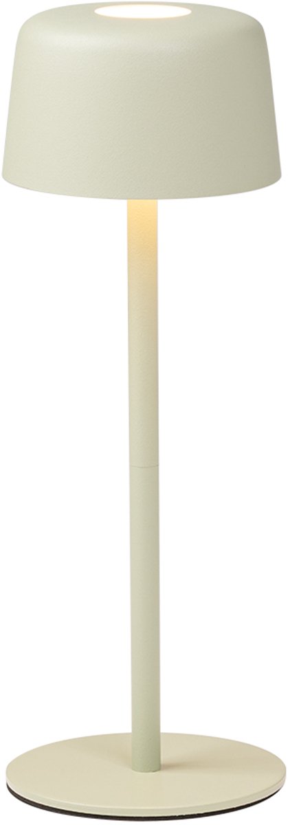 Ailati Lights tafellamp - Led - oplaadbaar - IP44 spatwaterdicht - licht groen - verschillende hoogtes