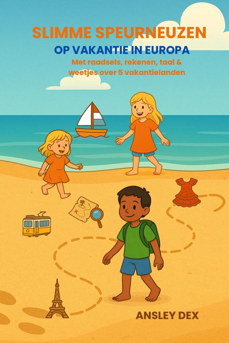 SnelShoppen - Slimme Speurneuzen Deel 2 op Vakantie in Europa met Raadsels, Rekenen, Taal & Weetjes over 5 Vakantielanden voor Kinderen