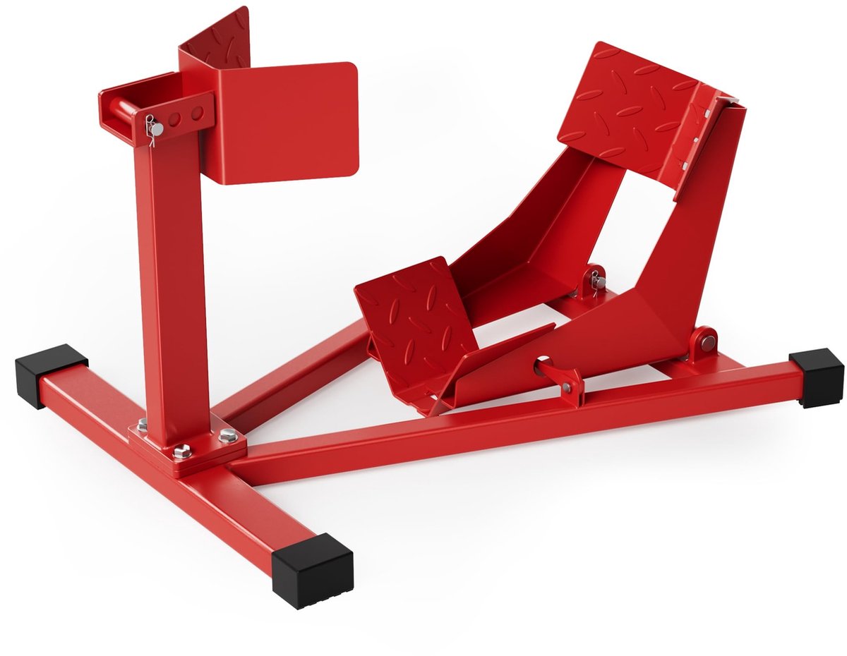 Omgoods - Wiltec Motorstand voor Motoren met Wielen 17-21 Inch - Staal