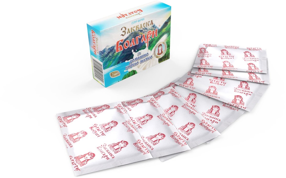 Omgoods - Yogurt Starter Cultuur - 7 Verpakkingen voor Zelfgemaakte Yoghurt