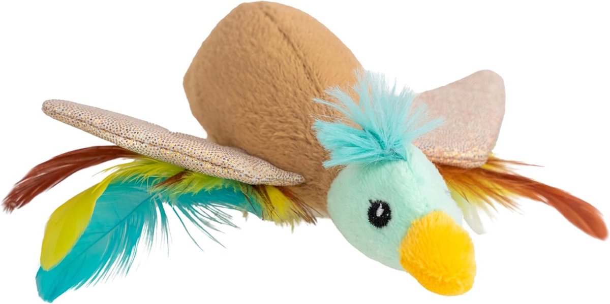 Flapperz Duck Plush Interactive Catnip Cat Toy