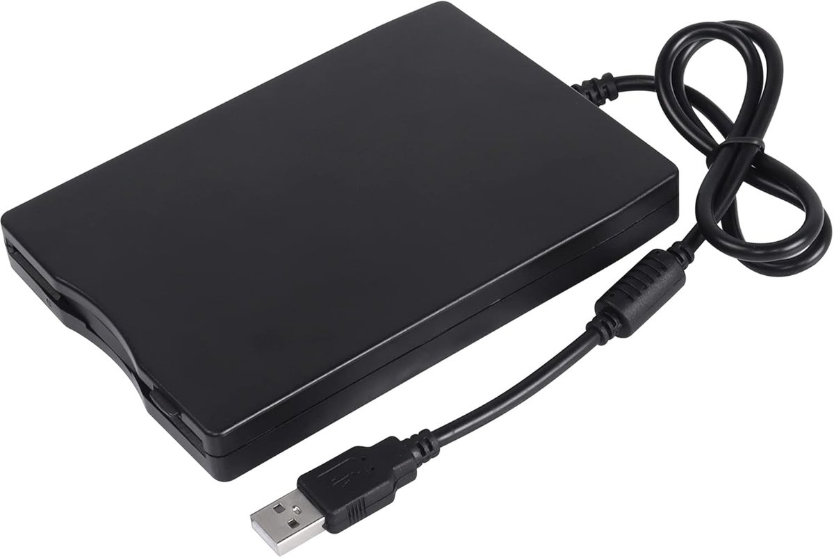 USB-diskette, draagbare 3,5 inch USB externe 1,44 MB FDD-diskettestation, voor pc Windows98 SE Windows XP
