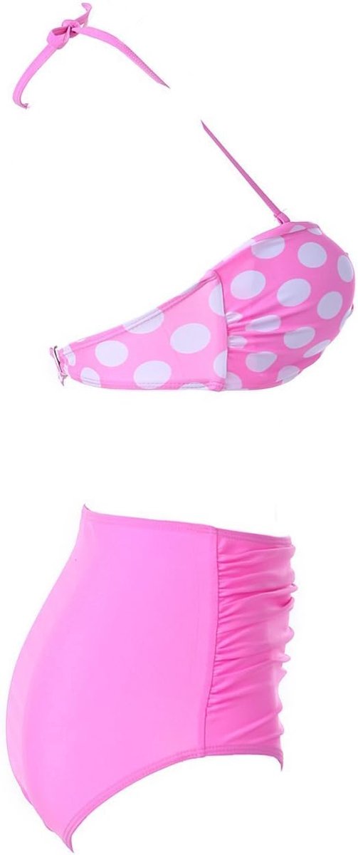 Vintage jaren '50 pin-up girl rockabilly hoge taille retro bikini