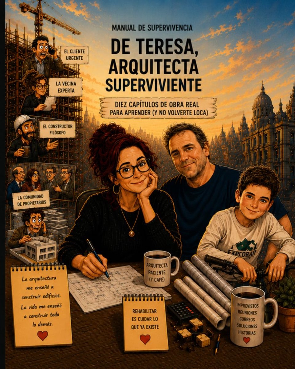 Manual de supervivencia de Teresa arquitecta: Diez capítulos de obra