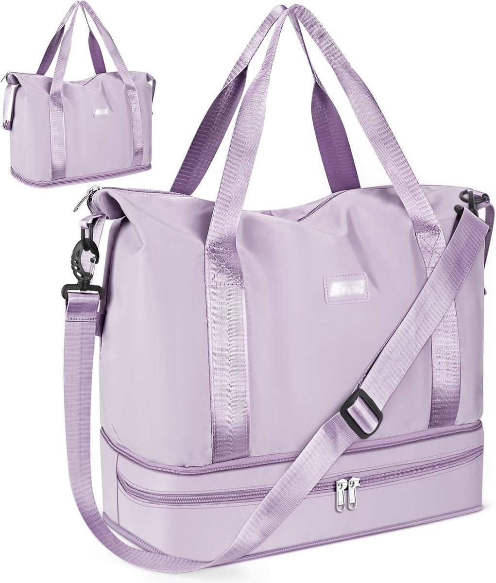 Reistas, CS COSDDI 36 l, weekendtas met trolleymouw, droge en natte compartimenten, sporttas, gym, waterdicht - ShopVlot