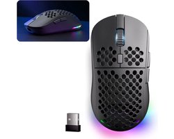 ApexArte® Gaming Mouse Wireless - Gamingmuis Draadloos - Computermuis - Ergonomisch