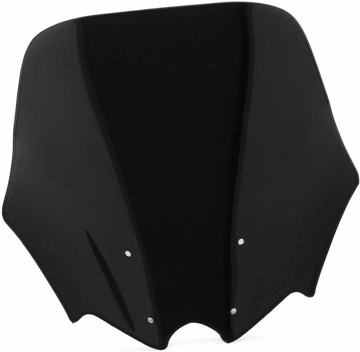 Motorfiets Windscherm - Winddeflector Kuipruit - Bescherming Tegen Wind - Slijtvast Waterdicht - 1 cm - Zwart