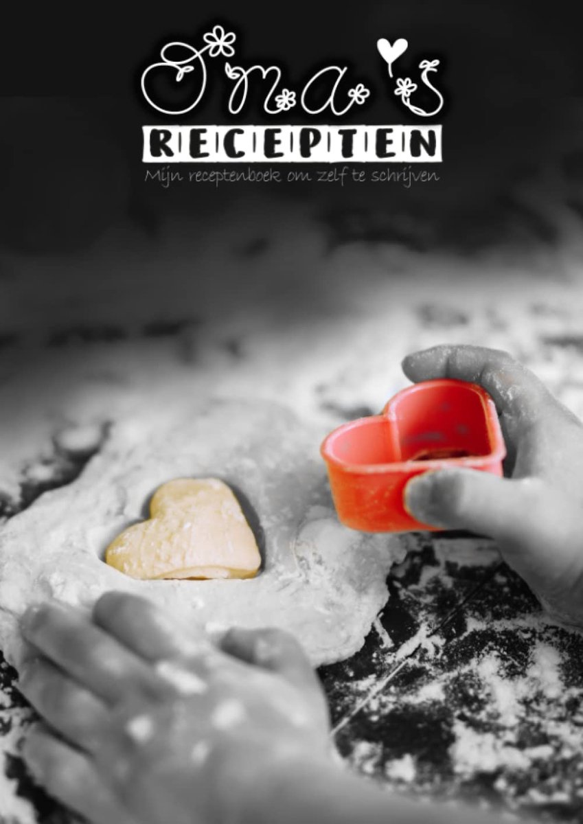 Receptenboek A4 formaat - zelf schrijven - nummering + overzicht - koester je familietradities - ShopVlot