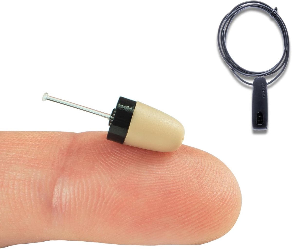 Mobiele oordopjes mini - verborgen earpiece - Bluetooth met microfoon - ideaal voor examens - SnelShoppen