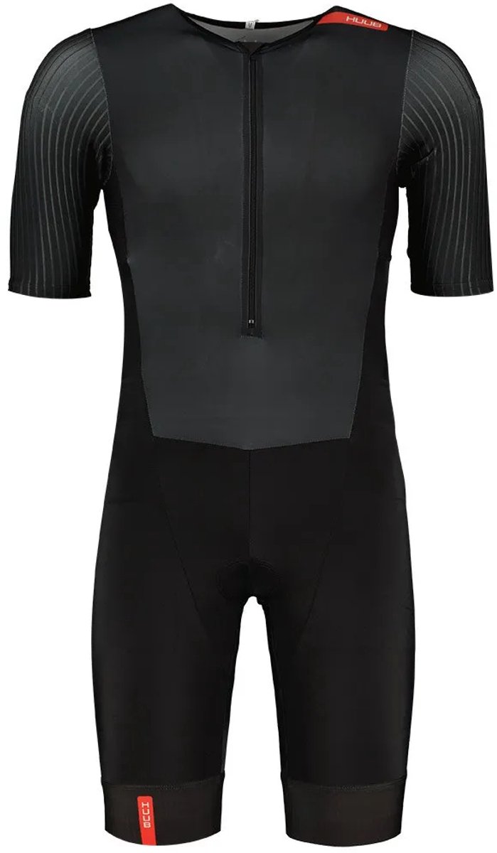 Huub Eternal Aero Lc Korte Mouw Triatlonpak Zwart S Man