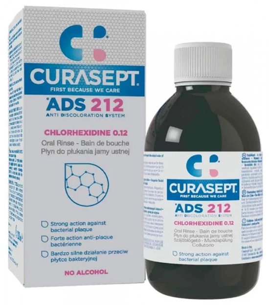 Chloorhexidine 0.12% mondspoeling 6,3x6,2x14 Mondwater