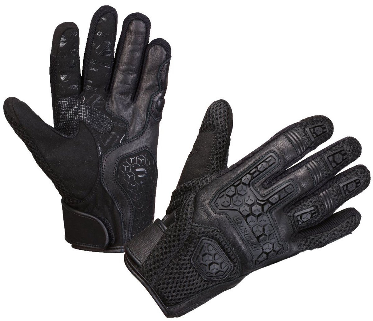 Modeka Dracon Mesh Black - Handschoen