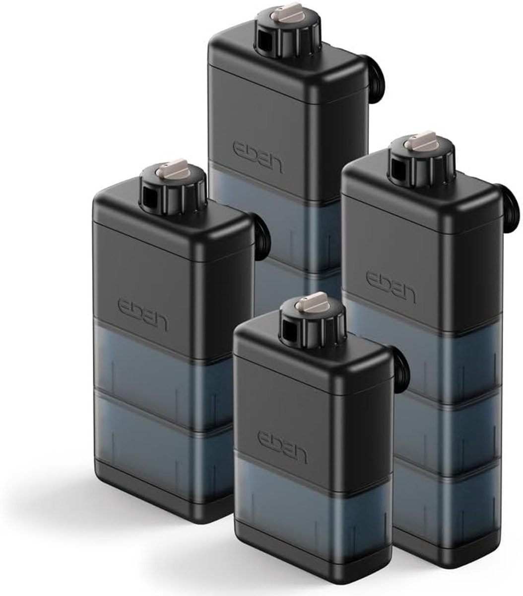 SnelShoppen - Eden 93694 FIN X 200 Binnenfilter voor Aquaria tot 200 Liter, Instelbare Doorstroming 650 l/h, Eenvoudig Onderhoud en Bevestiging, Filte