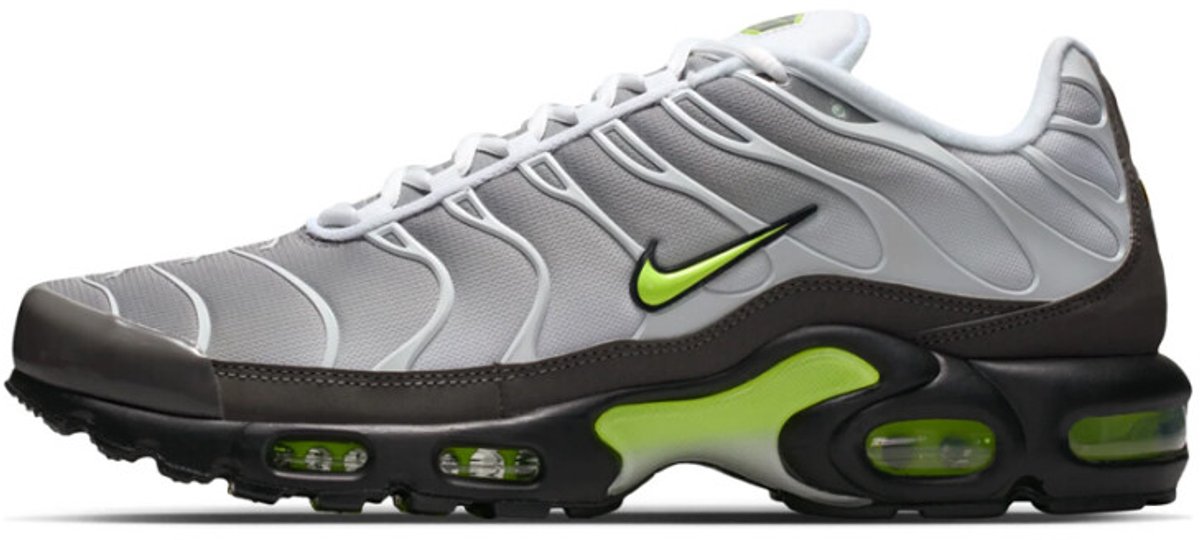 Nike Air Max Plus – /Neon -Pearl Air Max Plus Lifestyle Heren Sneakers voor Mannen Wit