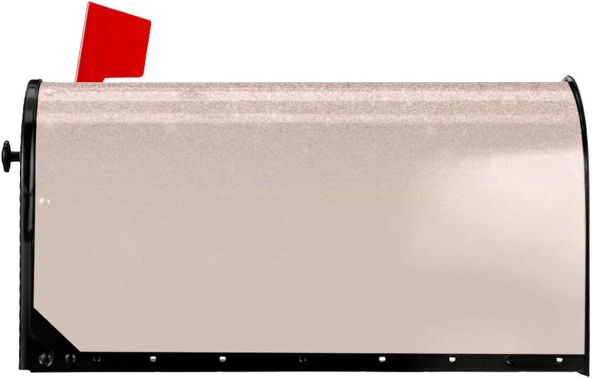 Brievenbus Cover - Brievenbus Sticker - Buiten Decoratie - Magnetisch Vinyl - 21 x 18 inch - Rood