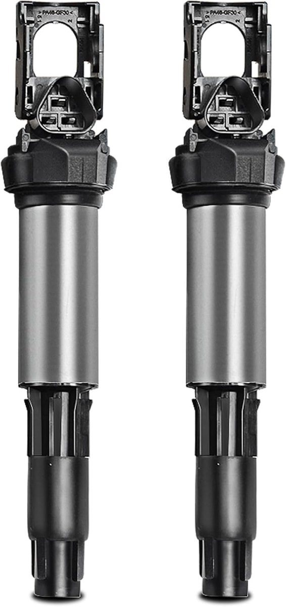2 x bobine, benzine, compatibel met 3-serie E46 E90 E91 E92 E93 2000-2013 1-serie E81 E82 E87 E88 F20 2004-2020 5-serie E39 E60 E61 2002-2017 M.i.v. ni 2006-2016 X1 X3 X5 Z4 Vervanging #