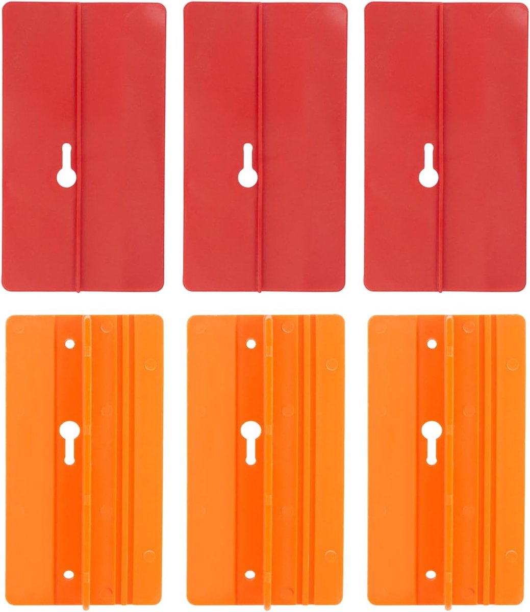 6 Installatiehulpmiddelen Voor Gipsplaat, Decoratie-En Bouwgereedschappen, Arbeidsbesparend En Tijdbesparend, Wandplafondbeugels (Rood, Geel).