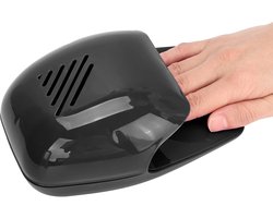 Nagel Droger Ventilator Nagel Machine Professionele Huishoudelijke Nagel Ventilator Droger Draagbare Nagellak Gel Droger Blower Manicure Toolroze Nagel Droger Voor Normale (Zwart)