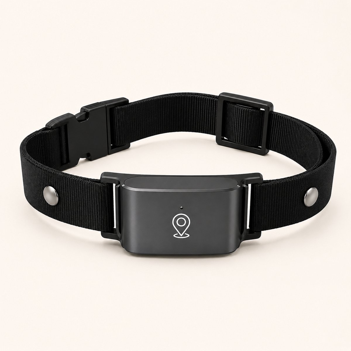 DPLUNIQ GPS Tracker - Halsband Hond - GPS Tracker Kat - GPS - Waterdicht - 4G - Real Time - Mini - Anti-Verloren - Zwart