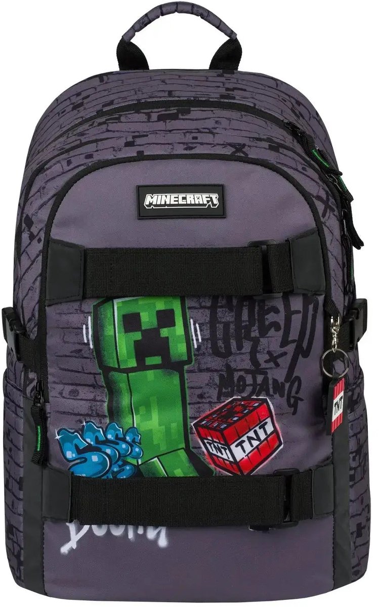 Baagl Skate Rugzak Minecraft TNT 25L