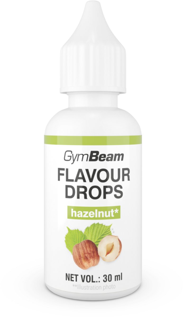 GymBeam Smaakdruppels 30 ml hazelnoot