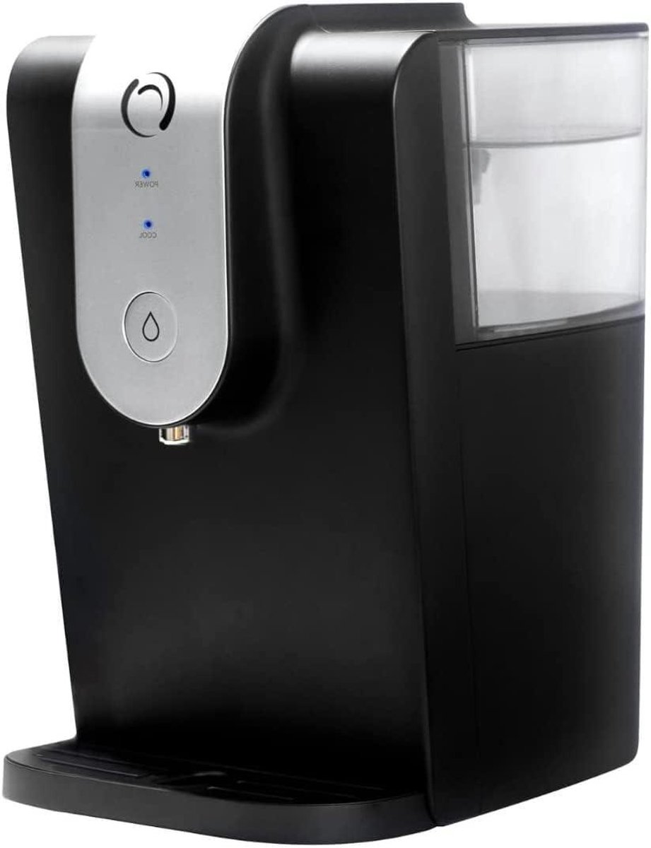 Gefilterde Waterkoeler - Waterdispenser Aanrecht - Gekoeld Drinkwater - Snel Koelend - 82 Liter Capaciteit - Zwart