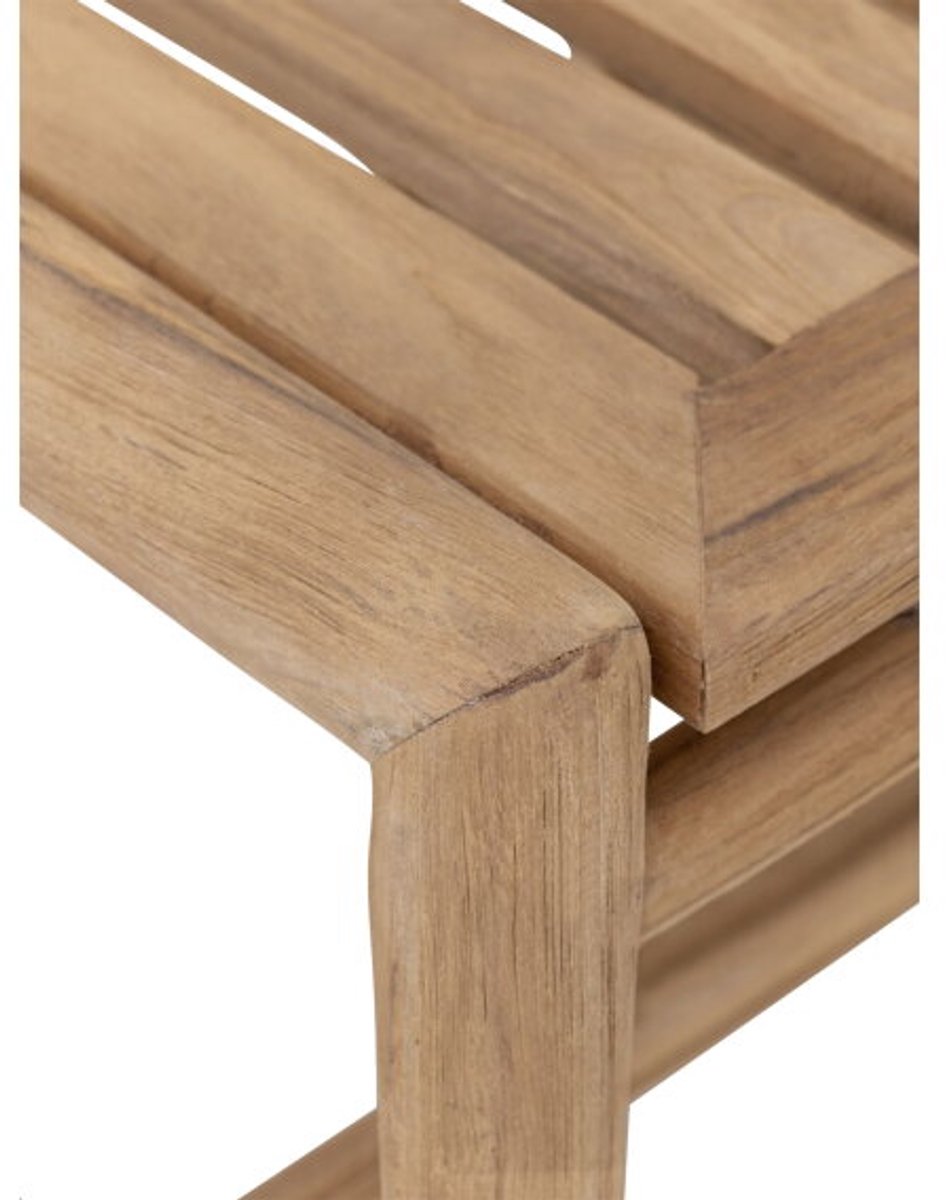 Must Living Ray salontafel rechthoekig teakhout - 45 × 120 × 60 cm - geschikt voor buiten Naturel