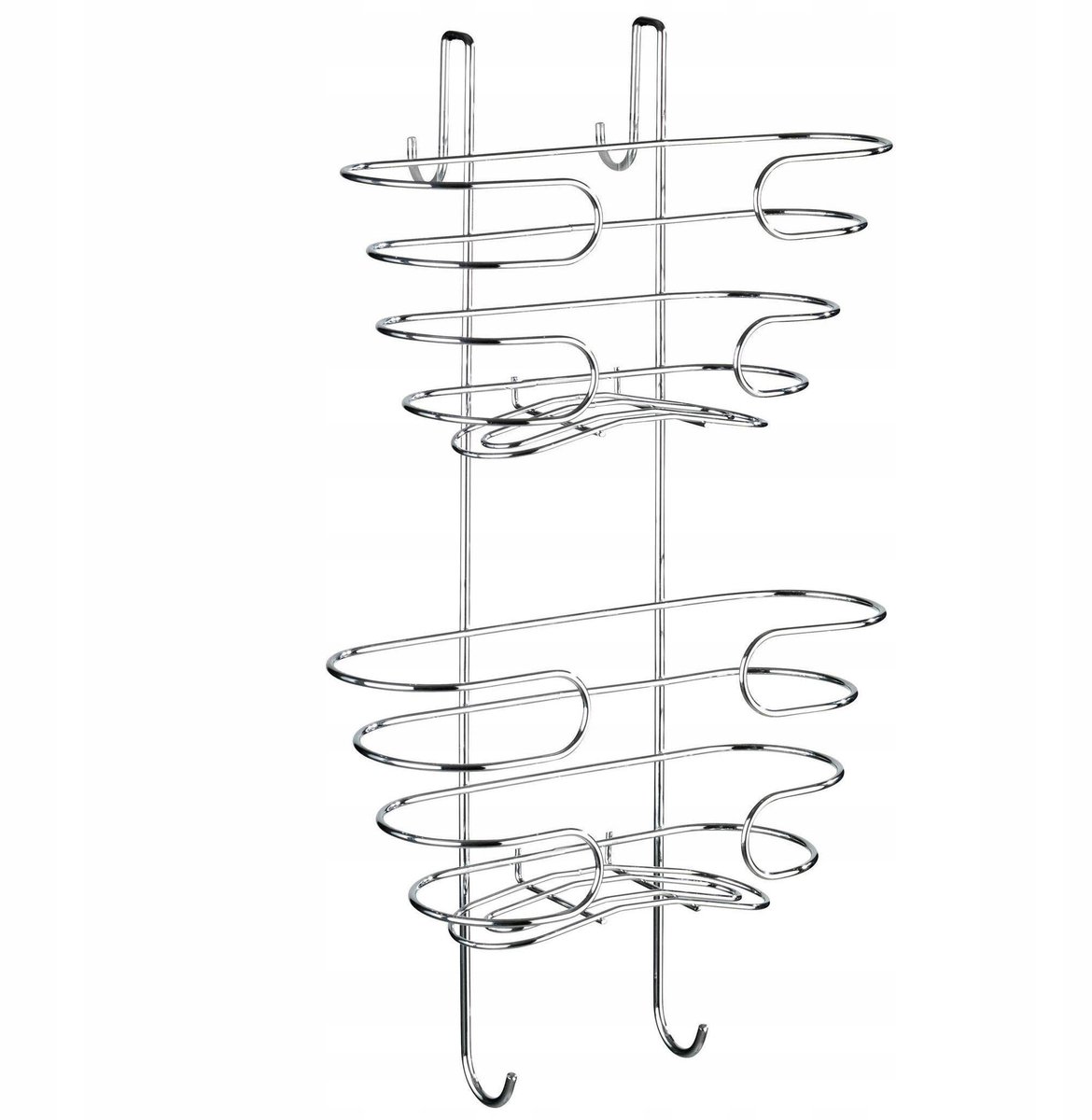 Wenko Douche Organizer - 2 Niveaus, Roestvrij Staal, 29.5x51x15 cm