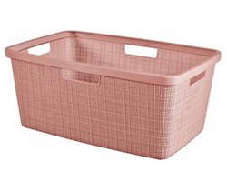 Curver Jute Wasmand 46L - Rose