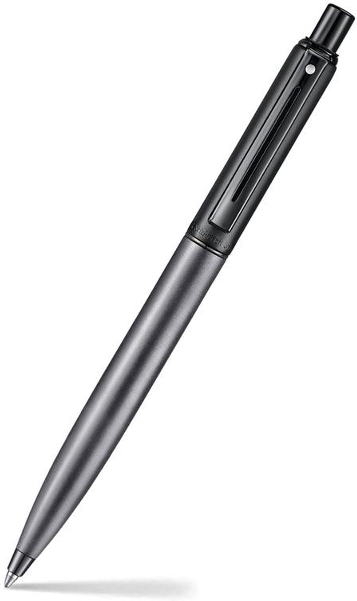 Balpen Sheaffer Sentinel 336 Metallics - satin gunmetal - black cap - shiny black trims