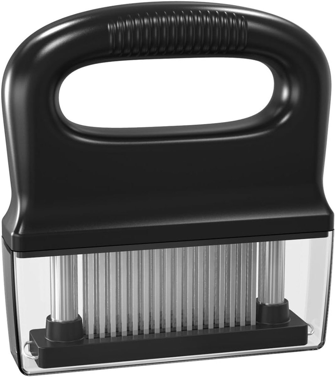 Vlees Tenderizer met 48 Rvs Ultra Sharp Naald Blade met Veiligheidsslot voor Rundvlees Steak Vlees Tenderizer Machine