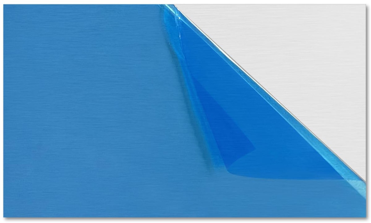 Aluminium plaat, 1,5 mm x 50 mm x 100 mm, 6061 T651, 99,9% zuiverheid, 1 stuk