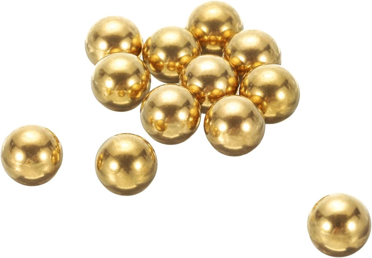 Precisieballen van massief messing, 12 mm, voor industrie-, automobiel- en doe-het-zelfmachines (messing H62)