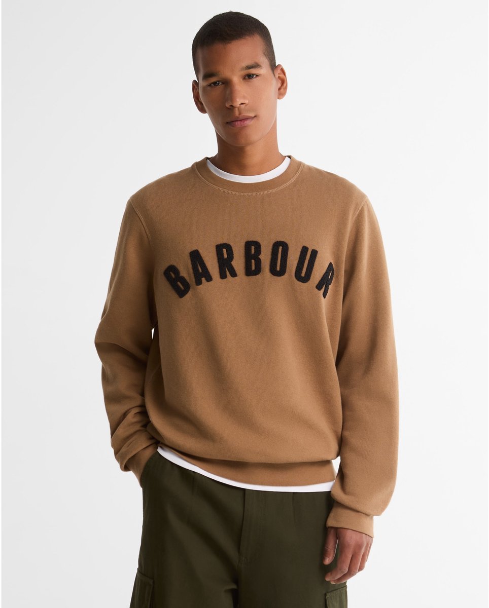 Barbour Sweater met Prep-logo