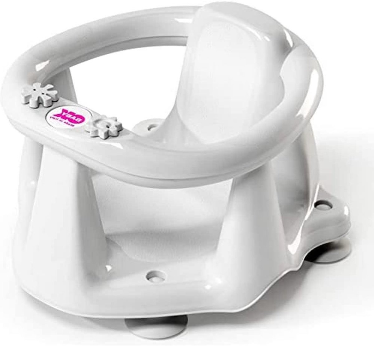 Baby Badring - Baby Zitje Bad - Veilig Baden - Antislip Rubberen Zitting - 38 x 36 x 24 cm