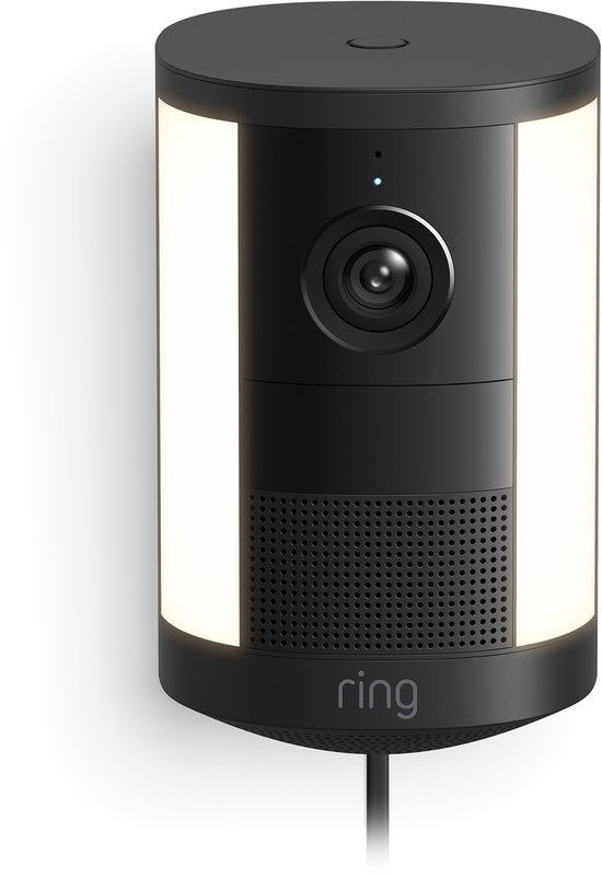 Ring Spotlight Camera 2e Generatie Stekker Zwart