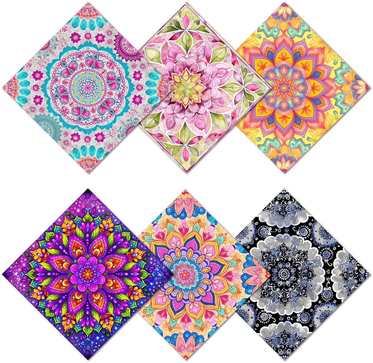 6 stuks microvezel reinigingsdoek bloemenontwerp microvezeldoek zachte veelkleurige brillenreiniger doekjes doek voor herbruikbare brillen camera mobiele telefoonschermen brillen 15,2 x