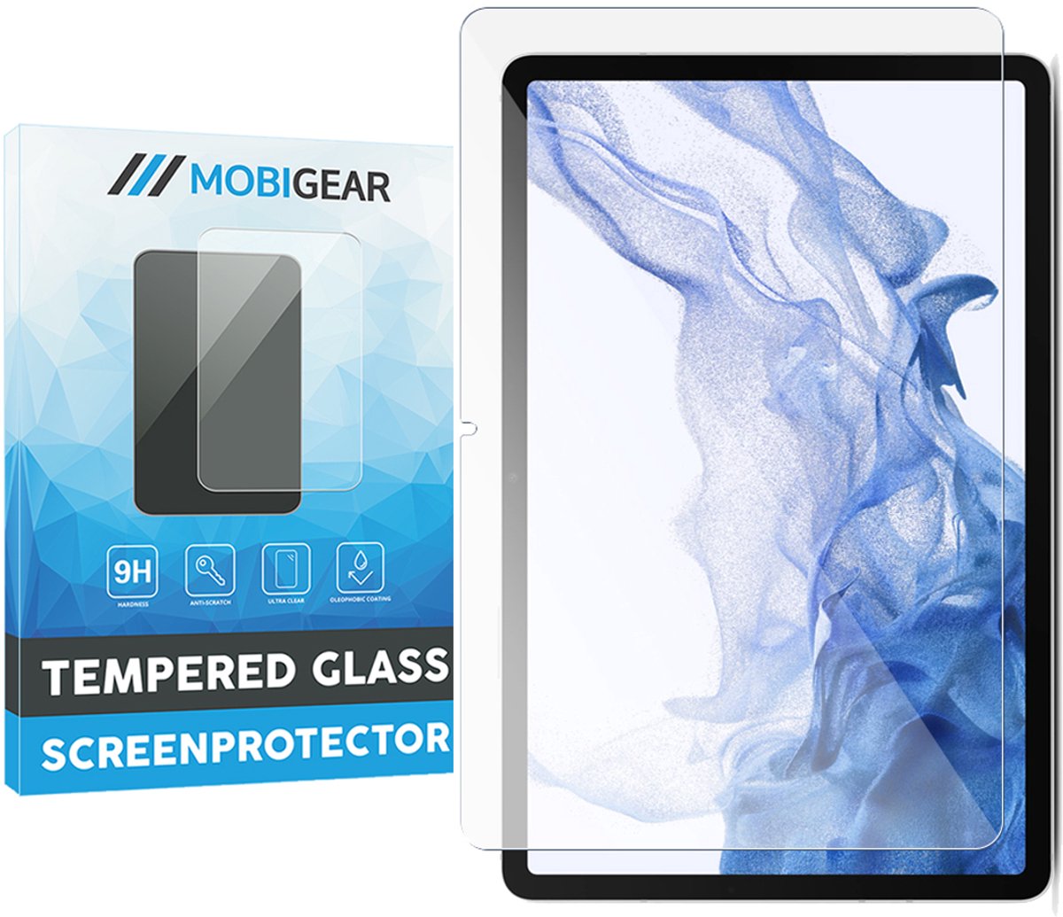 Mobigear Screenprotector geschikt voor Samsung Galaxy Tab S9 Glazen | Mobigear Screenprotector - Case Friendly