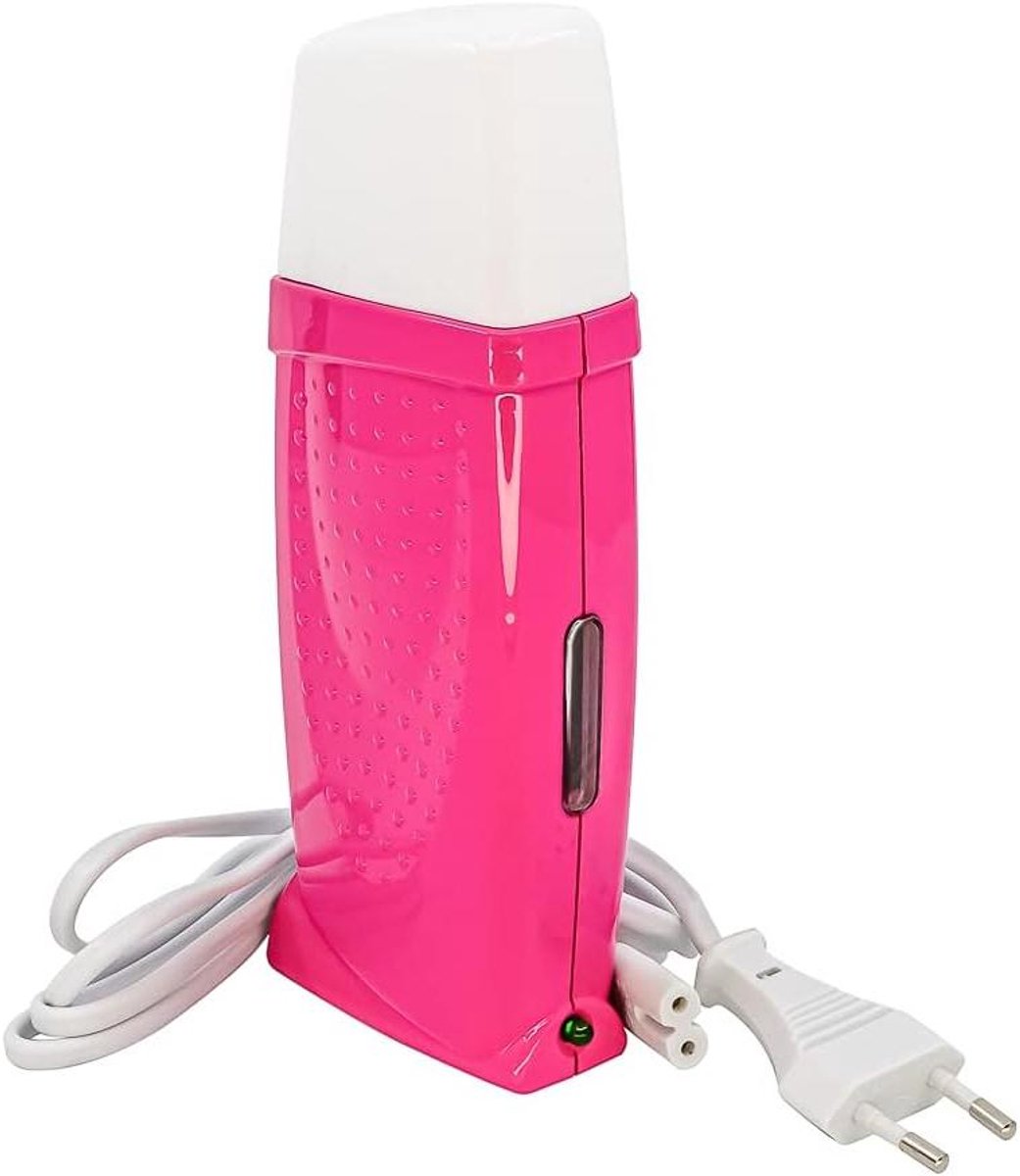 Wax Verwarmer - Ontharingsapparaat - Huidverzorging - Automatische Temperatuurregeling - 100 ml - Fuchsia
