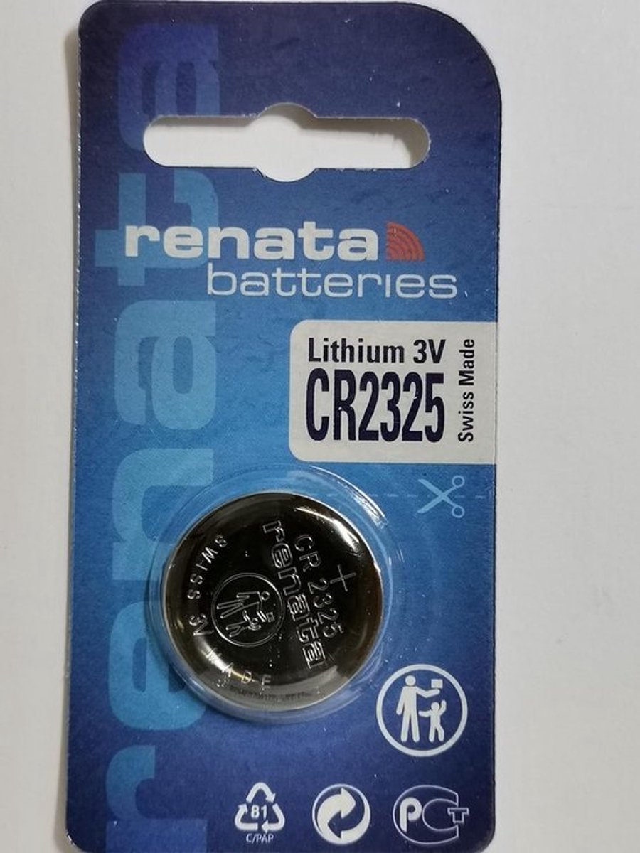Knoopcel CR2325 Lithium Batterij 3V - Geschikt voor verschillende apparaten