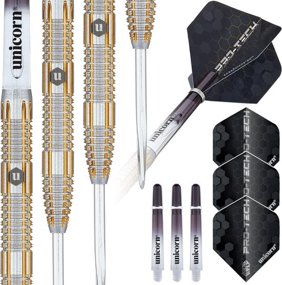 Stalen Punt Dartpijlen 24 gram - Professioneel Tungsten Set
